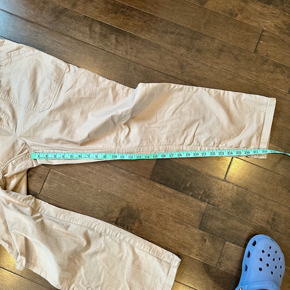 Pact Women's Cropped Pants in Tan - Picture 6 of 7